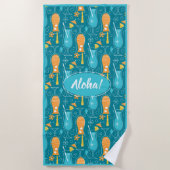 Blue Hawaii and Tropical Itch Strandlaken (Voorkant)