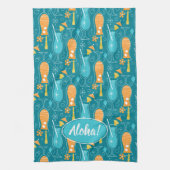 Blue Hawaii and Tropical Itch Theedoek (Verticaal)