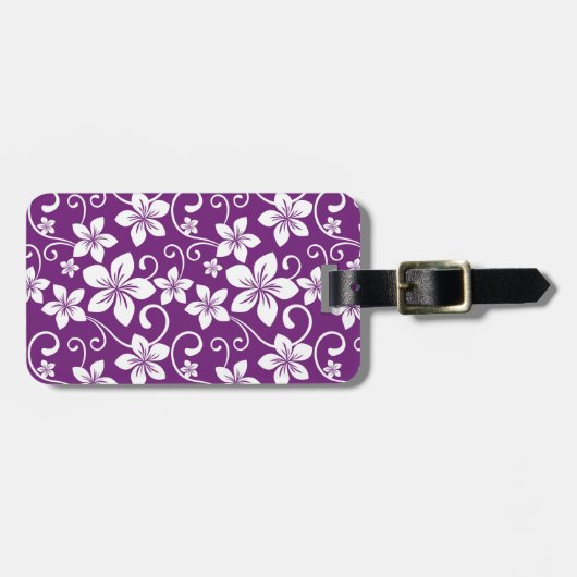 BLUE HAWAII BAGAGELABEL (Voorkant horizontaal)