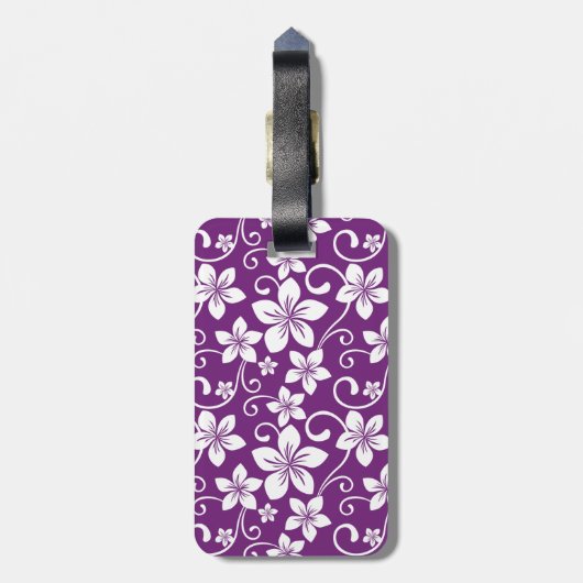 BLUE HAWAII BAGAGELABEL (Achterkant verticaal)