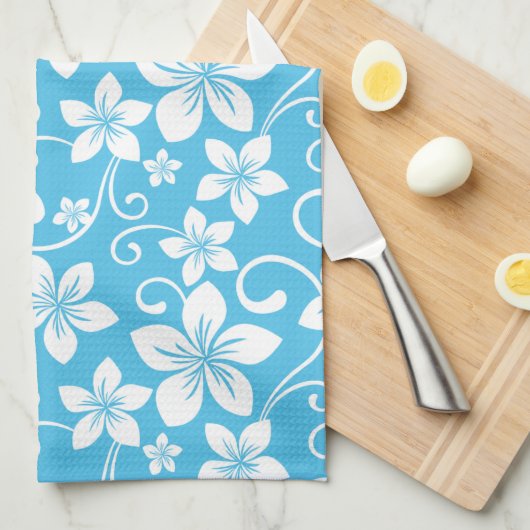 BLUE HAWAII (BLUE) THEEDOEK (Quarter Fold)