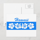 Blue Hawaii Briefkaart (Voorkant / Achterkant)