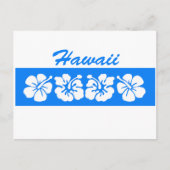 Blue Hawaii Briefkaart (Voorkant)