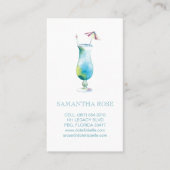 Blue Hawaii Coastal Modern Visitekaartje (Voorkant)