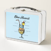 Blue Hawaii Cocktail Recipe (Voorkant)