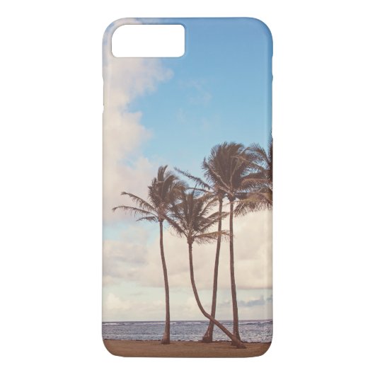 Blue Hawaii Palm Tree Case (Achterkant)