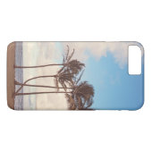 Blue Hawaii Palm Tree Case (Achterkant (Horizontaal))