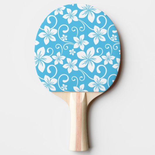 BLUE HAWAII PATTERN (BLUE) TAFELTENNISBATJE (Achterkant)