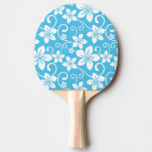 BLUE HAWAII PATTERN (BLUE) TAFELTENNISBATJE (Voorkant)