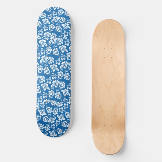 Blue Hawaii Persoonlijk Skateboard (Voorkant)