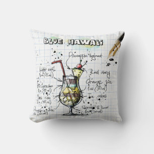 Blue Hawaii Pillow Kussen