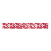 BLUE HAWAII (RED) SATIN RIBBON SATIJNEN LINT (Voorkant)