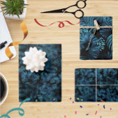 Blue Hawaiian Palms Gift Wrap Inpakpapier Vel