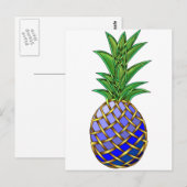 Blue Hawaiin Briefkaart (Voorkant / Achterkant)
