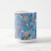 Blue Haze Floral Coffee Mok (Center)