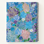 Blue Haze gepersonaliseerd Notitieboek (Achterkant)