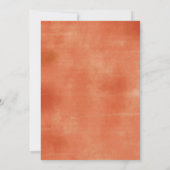 Blue He or She Boho Pink Pumpkin Geslacht Onthulli Kaart (Achterkant)