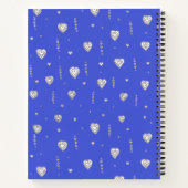  Blue Heart2Heart Notitieboek (Achterkant)