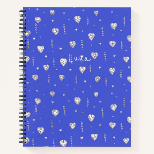  Blue Heart2Heart Notitieboek (Voorkant)