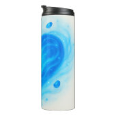 Blue Heart Energy Water Bottle – Spiritual Power f Thermosbeker (Geroteerd rechts)
