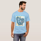 Blue Heart kinderverpleegkundige T-shirt (Voorkant volledig)
