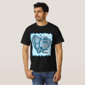 Blue Heart Long Term Care Nurse T-shirt (Voorkant volledig)