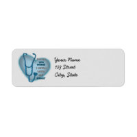 Blue Heart LPN verpleegster