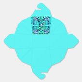 Blue Heart Moon & Wonder Blue Rozen Receptie Box Bedankdoosjes (Ongevouwen)