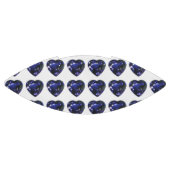 Blue Heart Pattern American Football (Paneel)