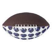 Blue Heart Pattern American Football (Voorkant)