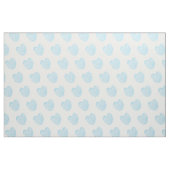 Blue Heart Pattern Stof (Fat Quarter)