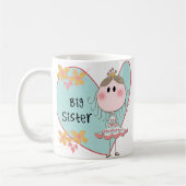Blue Heart Princess Big Sister Koffiemok (Links)