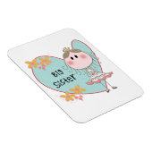Blue Heart Princess Big Sister Magneet (Rechterzijde)