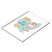 Blue Heart Princess Big Sister Notitieboek (Linkerzijde)