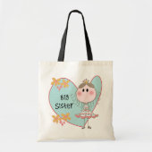 Blue Heart Princess Big Sister Tote Bag (Voorkant)