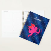 Blue heart  romantic wallpaper planner (Display)