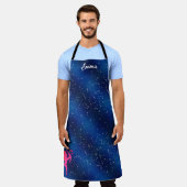 Blue heart romantic wallpaper schort (Gedragen)