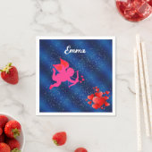 Blue heart  romantic wallpaper servet (Insitu)