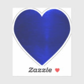 Blue Heart Sticker (Vel)