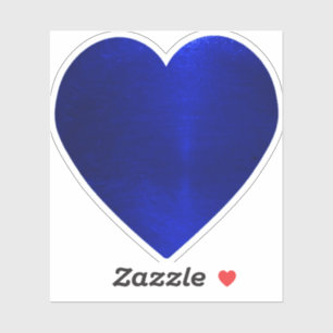 Blue Heart Sticker