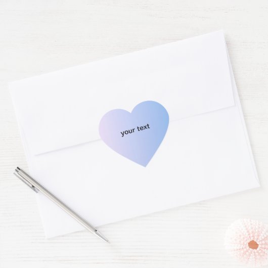 Blue Heart Sticker Pack (Envelop)