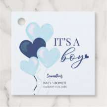 Blue Heart Valentijnse Baby showers