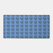 Blue Hearts Desk Mat (Voorkant)