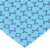 Blue Hearts Patroon Tafelkleed (Gekanteld)