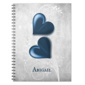 Blue Hearts, speciaal Notitieboek (Voorkant)