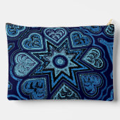 Blue Hearts & Stars Accessoiretas Etui (Achterkant)