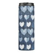 Blue Hearts Thermosbeker (Achterkant)