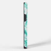 Blue Hearts Tie Dye iPhone Hoesje (Rechterkant)
