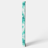Blue Hearts Tie Dye Samsung Galaxy Hoesje (Linkerkant)