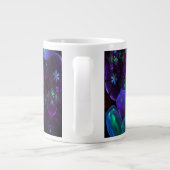 Blue Heaven Bone China 20 OZ Ceramic Mok (Achterkant)